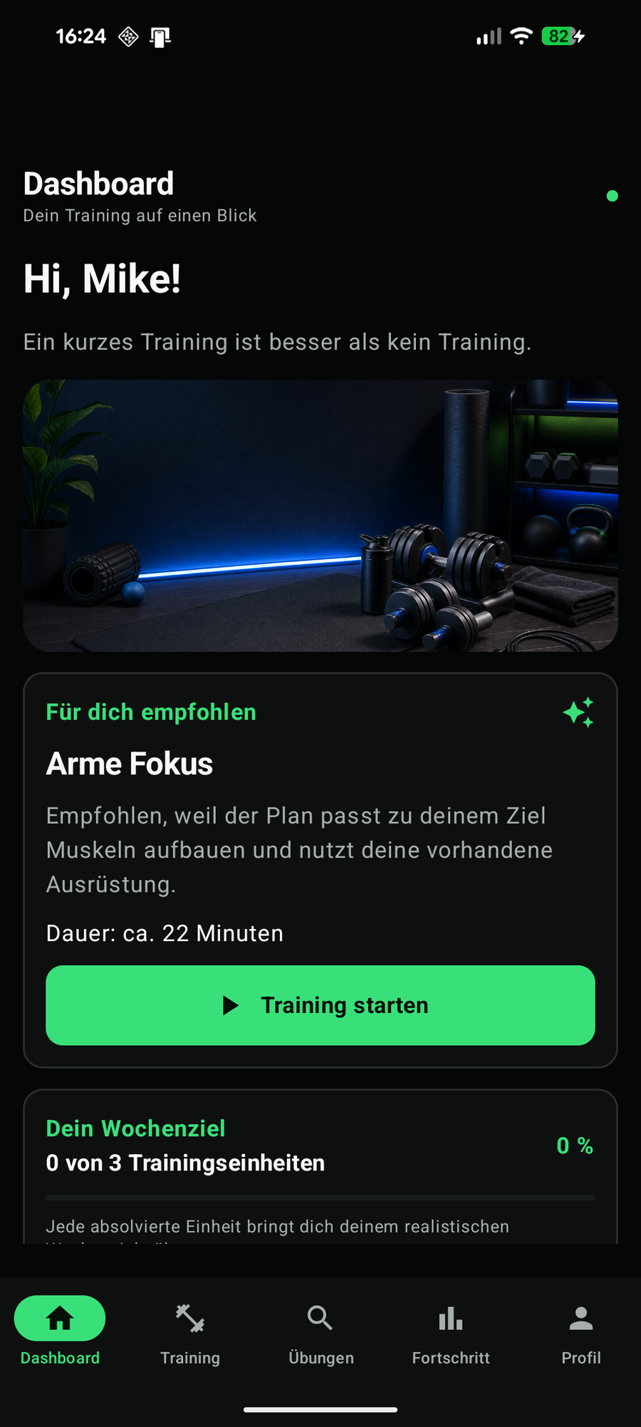 GymBuddy App Screenshot