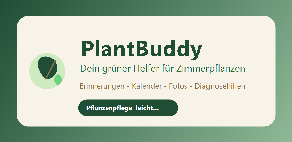 Plant Buddy Feature Grafik